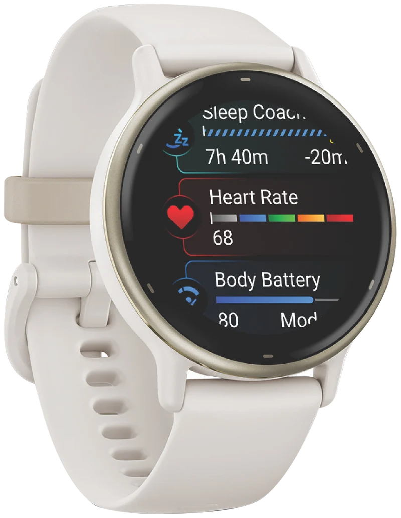 Garmin Vivoactive 5 - Ivory/Cream Gold