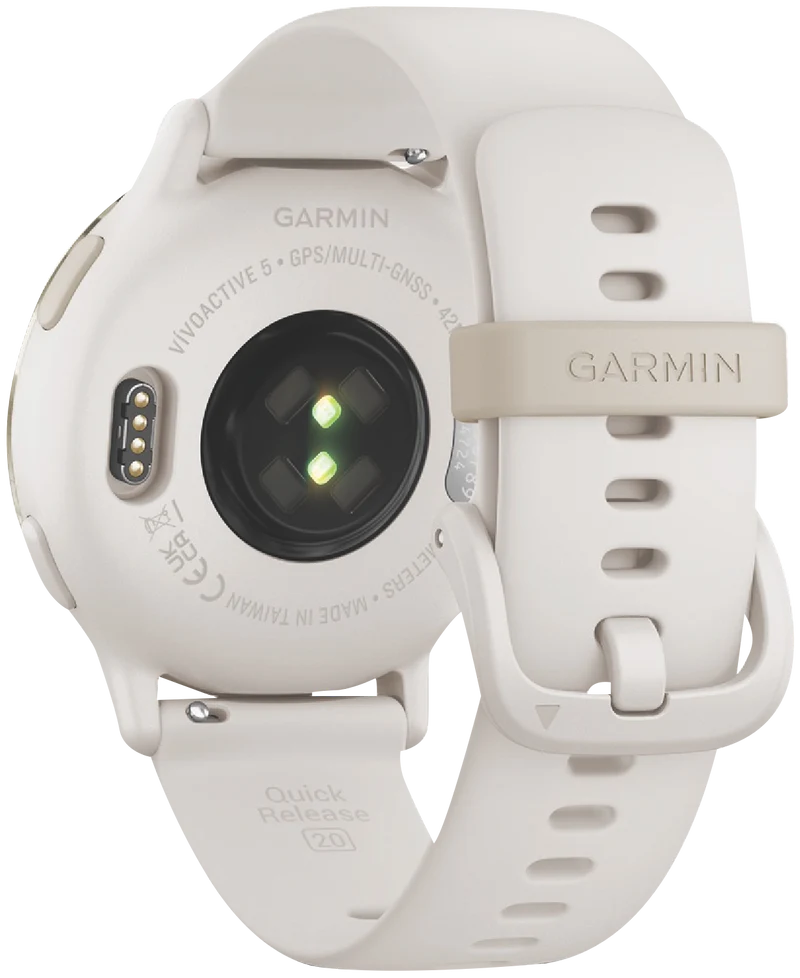 Garmin Vivoactive 5 - Ivory/Cream Gold