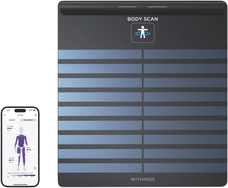 Withings Body Scan Scale (Black)
