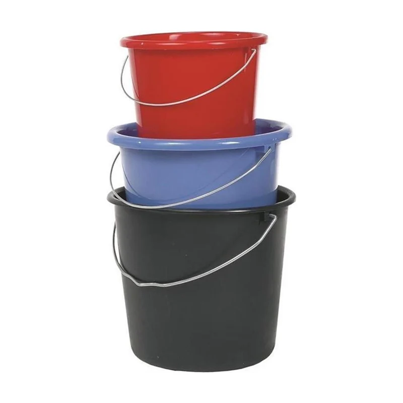 Wisch-Star Haushaltseimer Putzeimer Eimer, konisch, 5 l, rot