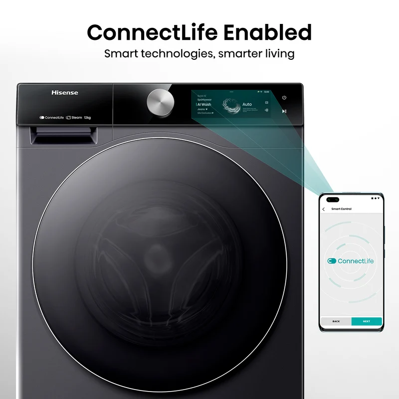 Hisense 12kg Series 9S Front Load Washer