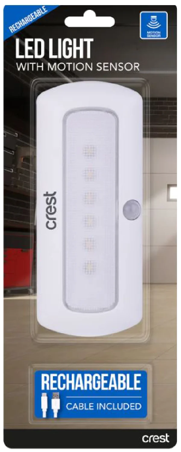 Crest Rechargeable Motion Sensor Light