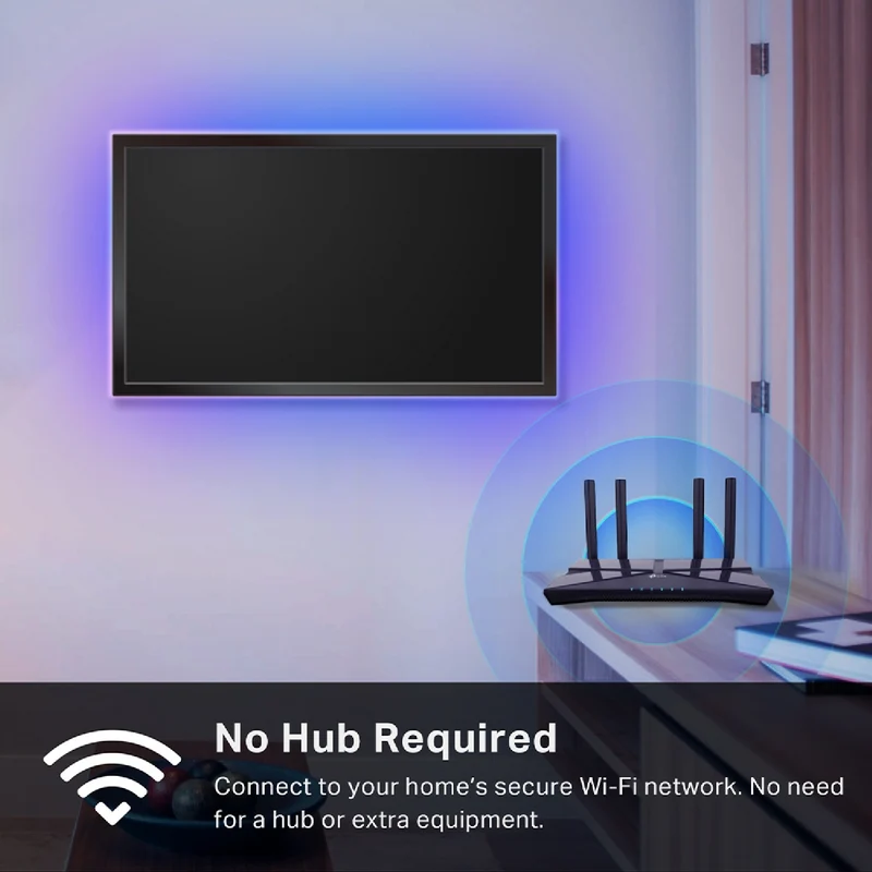 TP-LINK Tapo Smart Wi-Fi Light Strip with Multicolour Zones (5m)