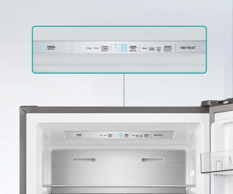 Hisense 384L Vertical Hybrid Freezer