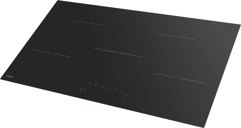 Haier 90cm Electric Cooktop Black
