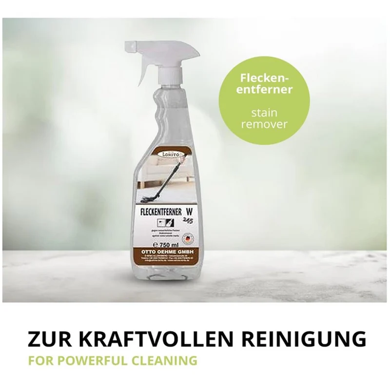 Lorito Fleckenentferner W245 Kaffeeflecken Spühflasche 750