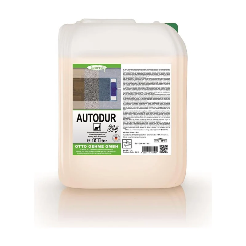 Lorito Autodur 214 Automatenreiniger Fußbodenreiniger 10L