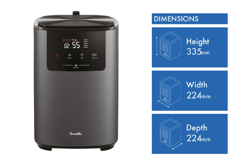 Breville the Smart Mist Top Connect Humidifier