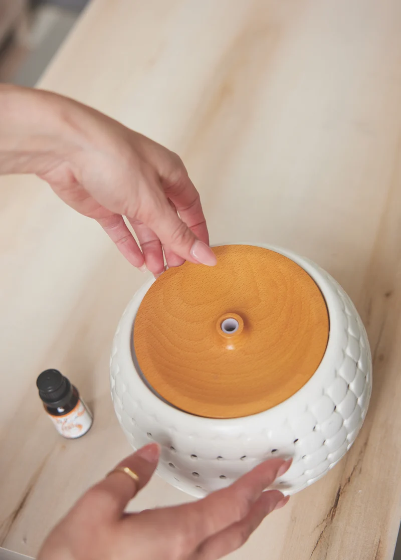 Ellia Cadence Ultrasonic WiFi Diffuser White