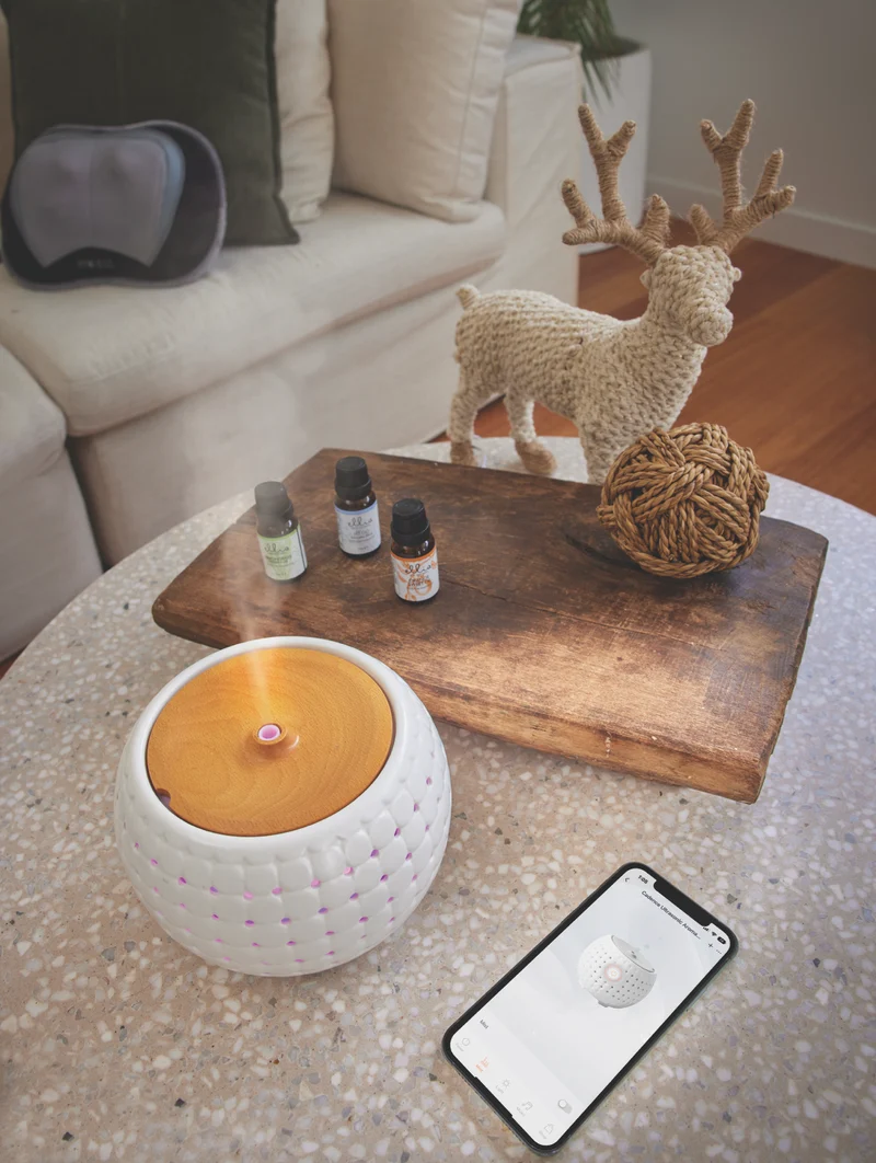 Ellia Cadence Ultrasonic WiFi Diffuser White