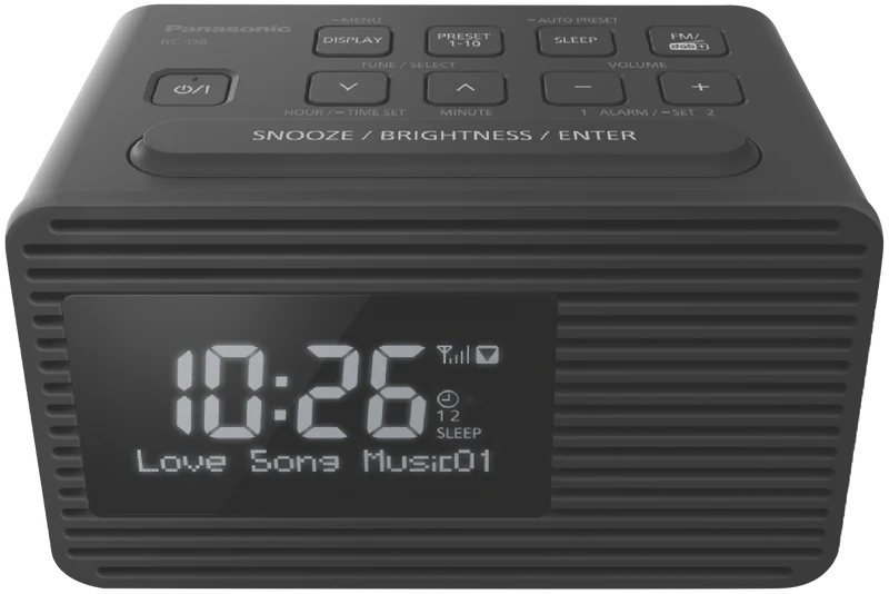 Panasonic DAB+ FM Clock Radio