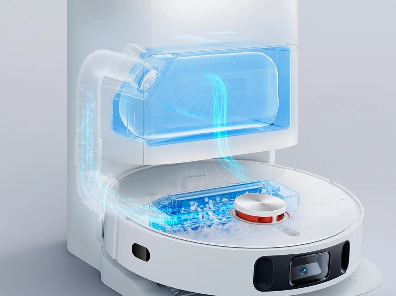 Xiaomi Mi Smart Robot Vacuum X10 Plus White - Robot Aspirapolvere Lavapavimenti AI