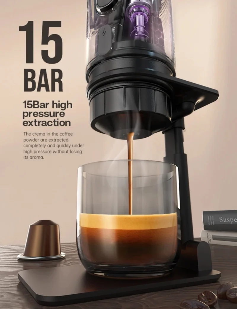 Macchina da Caffè Portatile HiBREW Portatile