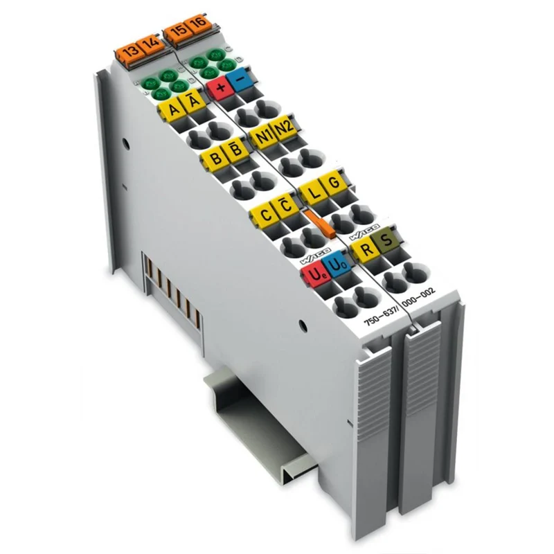 B-Ware WAGO Encoder Schnittstellen Geber Interface Lichtgrau 750 637 SPS Inkremental