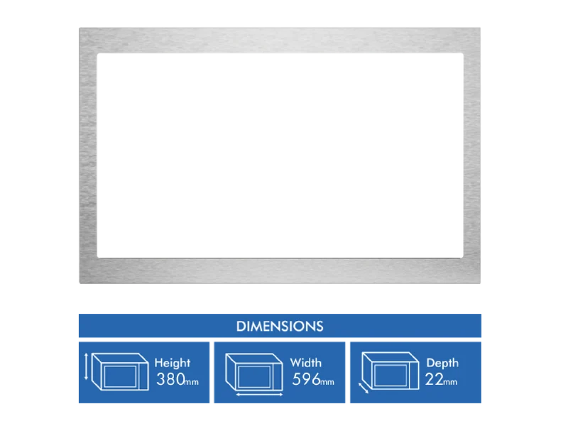 Sharp Trim Kit Stainless Steel for R321CAFST & R395EST