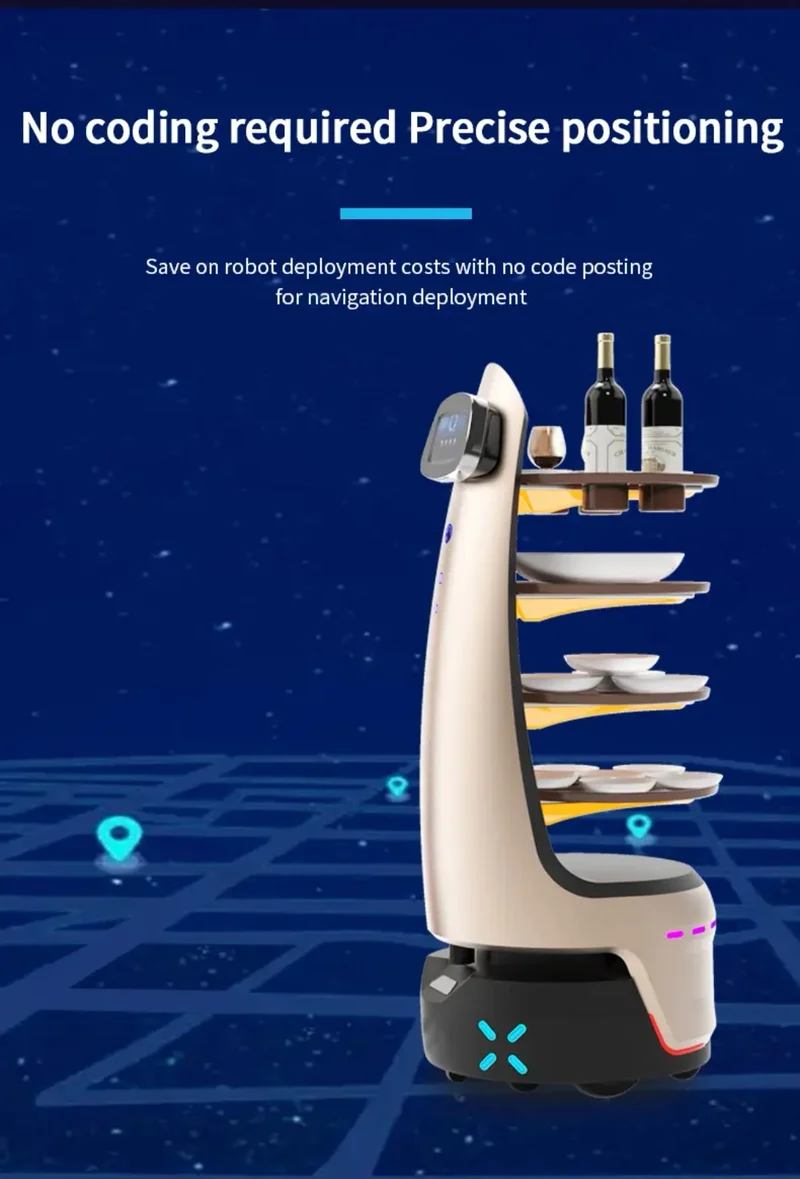 Robot Cameriere Food Delivery