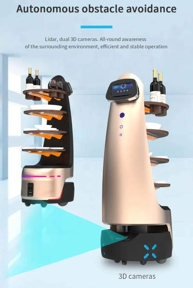 Robot Cameriere Food Delivery