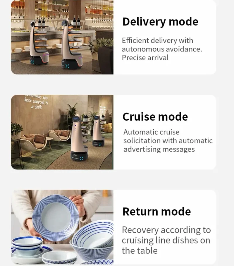 Robot Cameriere Food Delivery