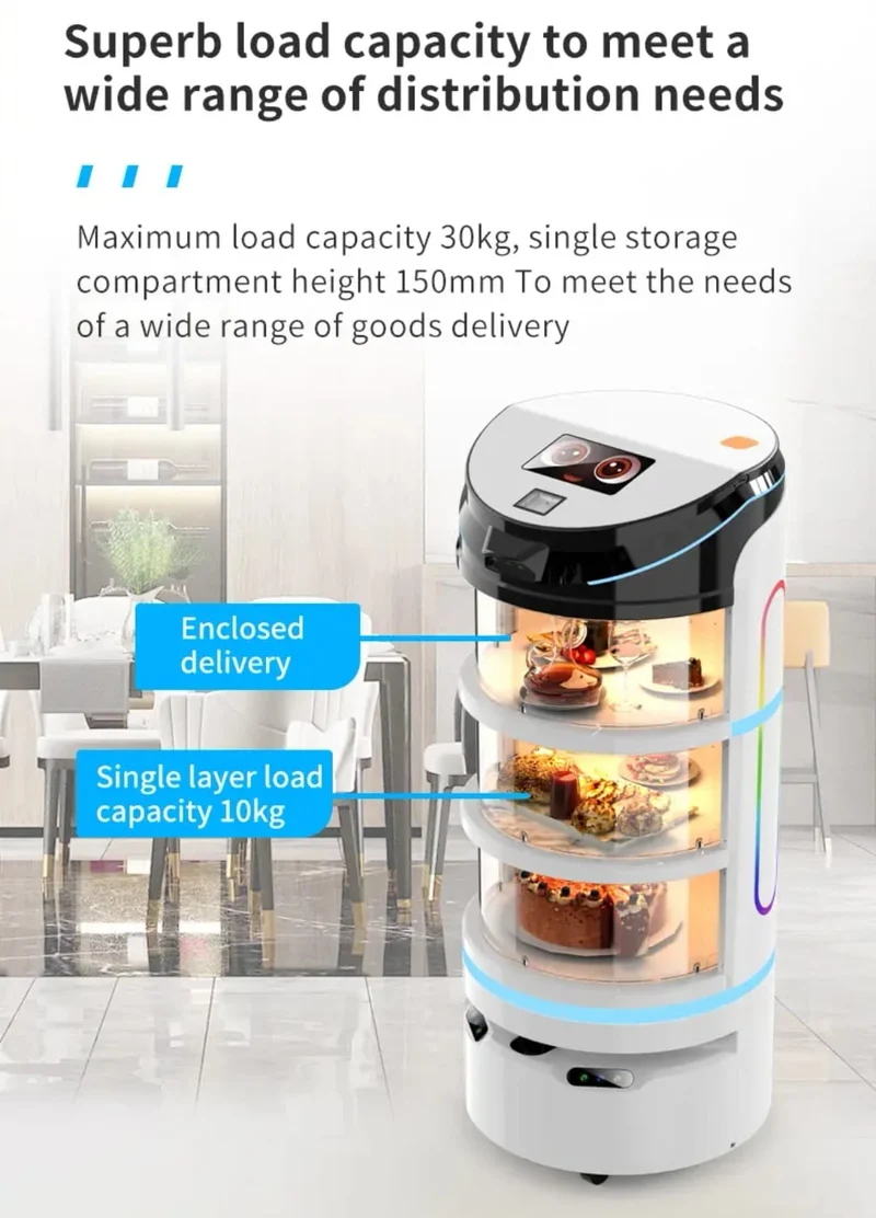 Robot Cameriere R1D1: La Soluzione Avanzata per Ristoranti e Hotel