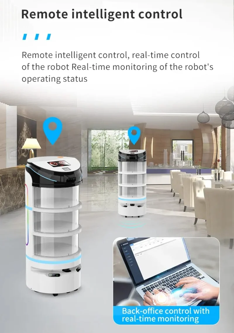 Robot Cameriere R1D1: La Soluzione Avanzata per Ristoranti e Hotel