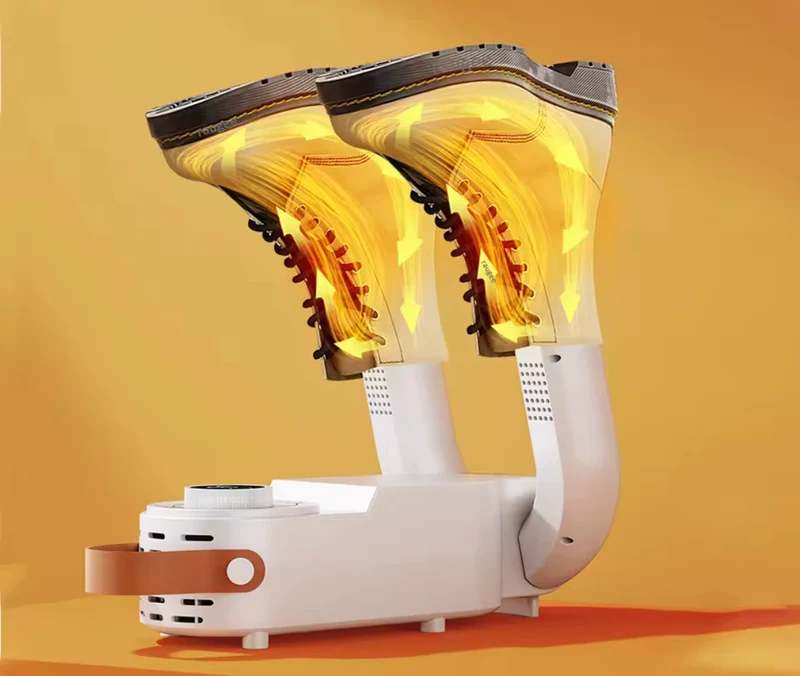 Asciuga Scarpe Elettrico Intelligente con Timer 150W - Deodorante Sterilizzazione Riscaldamento