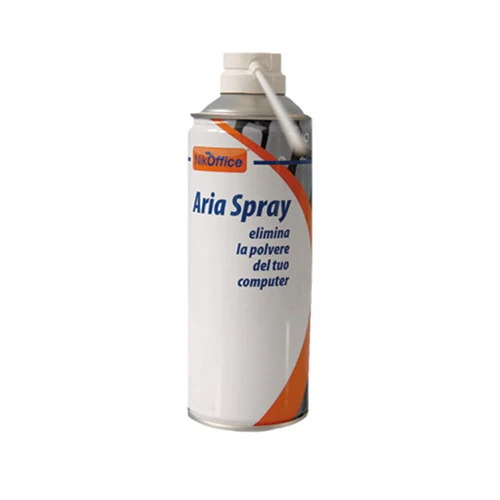 NIKOFFICE Aria Compressa Spray 400ml - Pulizia Tastiere e Elettronica