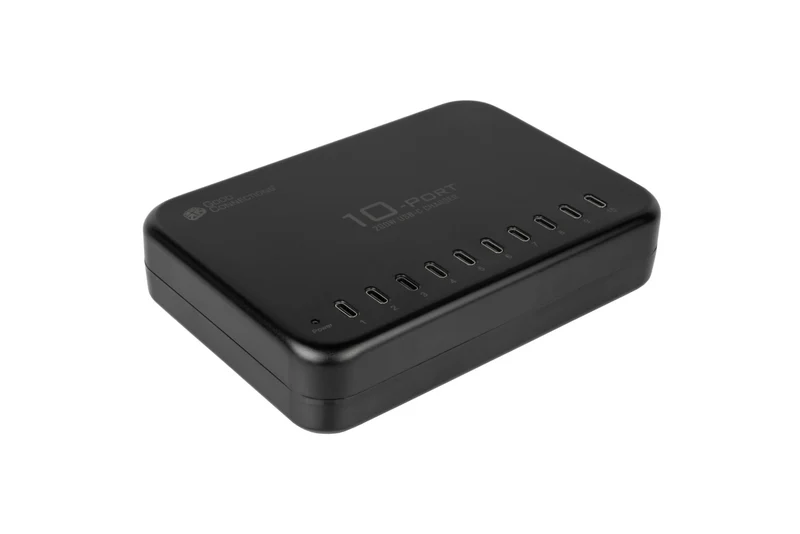 B-Ware Good Connections USB Ladegerät Ladestation Netzteil Schnellladestation schwarz