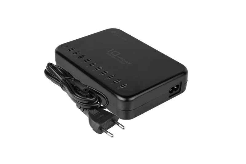 B-Ware Good Connections USB Ladegerät Ladestation Netzteil Schnellladestation schwarz