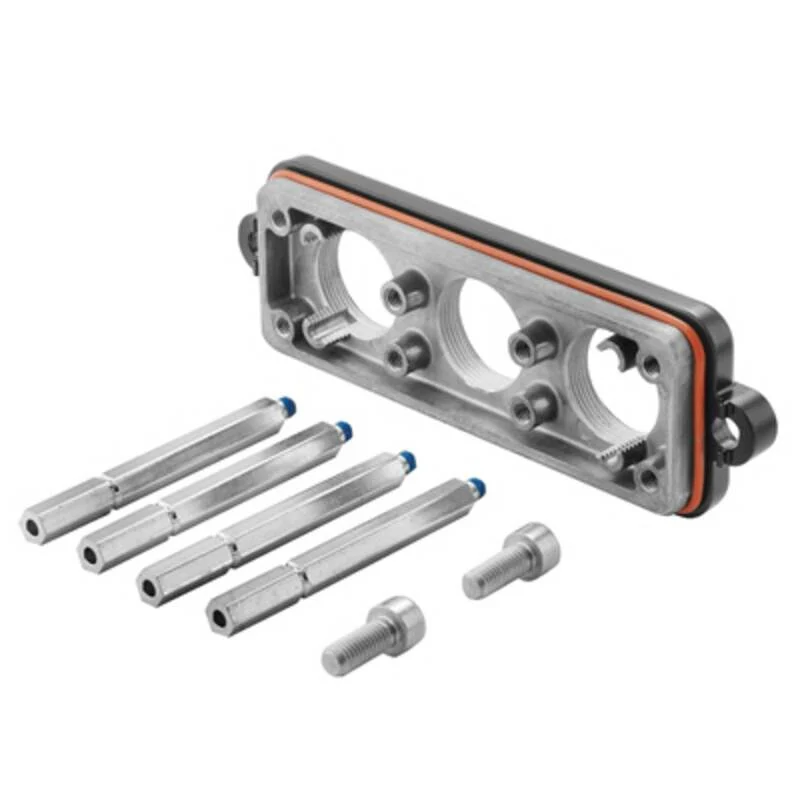 B-Ware Weidmüller Steckverbindergehäuse Anschlussgehäuse HDC IP68 24B MD 4M25 T2 1 Stk