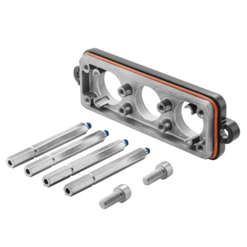 B-Ware Weidmüller Steckverbindergehäuse Anschlussgehäuse HDC IP68 24B MD 4M25 T2 1 Stk