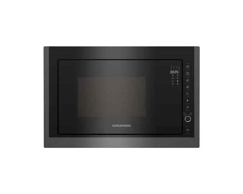 B-Ware Grundig Mikrowelle Backofen GMI 11311 DX Grill Einbau Dark Inox SIEHE TEXT/FOTO