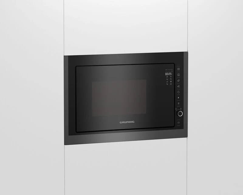 B-Ware Grundig Mikrowelle Backofen GMI 11311 DX Grill Einbau Dark Inox SIEHE TEXT/FOTO