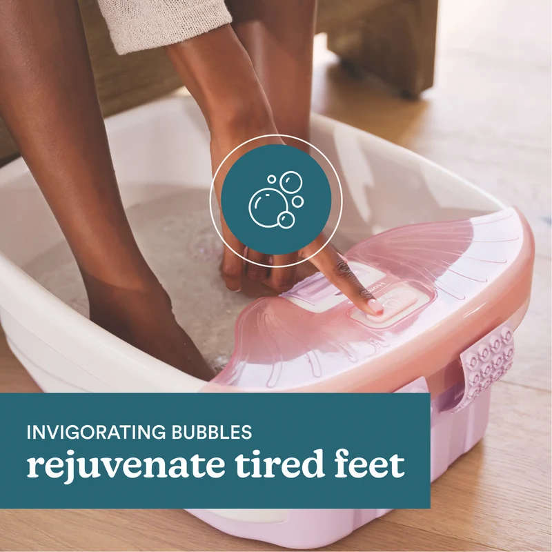 Homedics Bubble Bliss Deluxe Foot Spa Gift Set