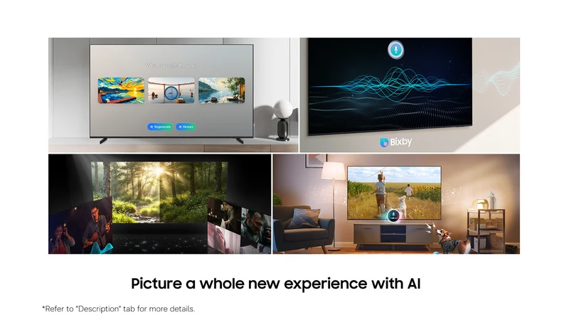 Samsung 65" OLED S95H 4K Smart AI TV 2026