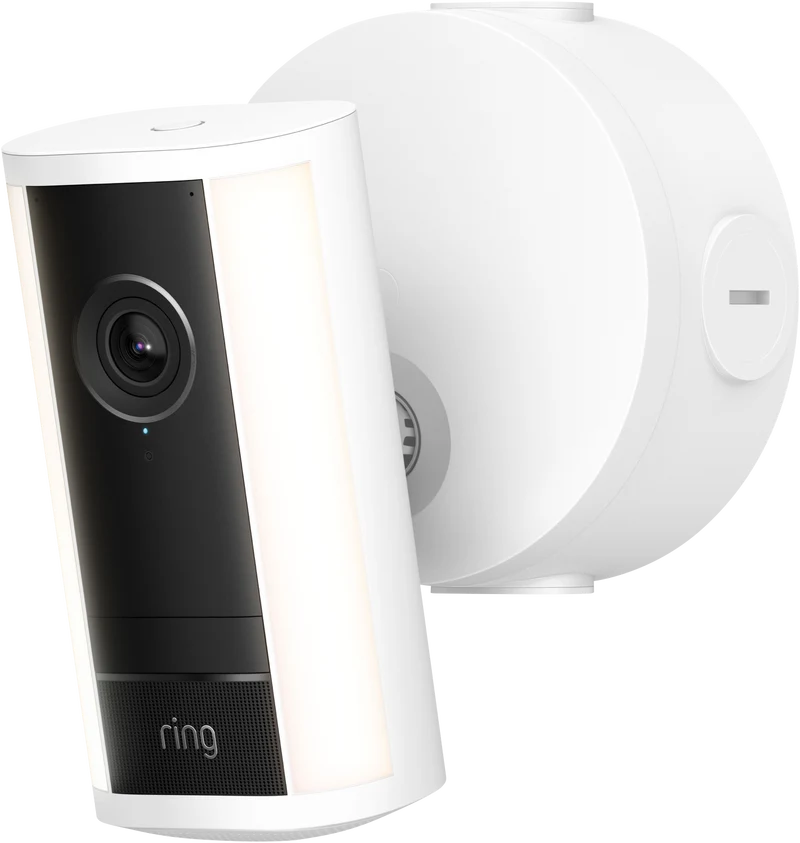 Ring Spotlight Camera 4K Pro - POE Security Camera - White