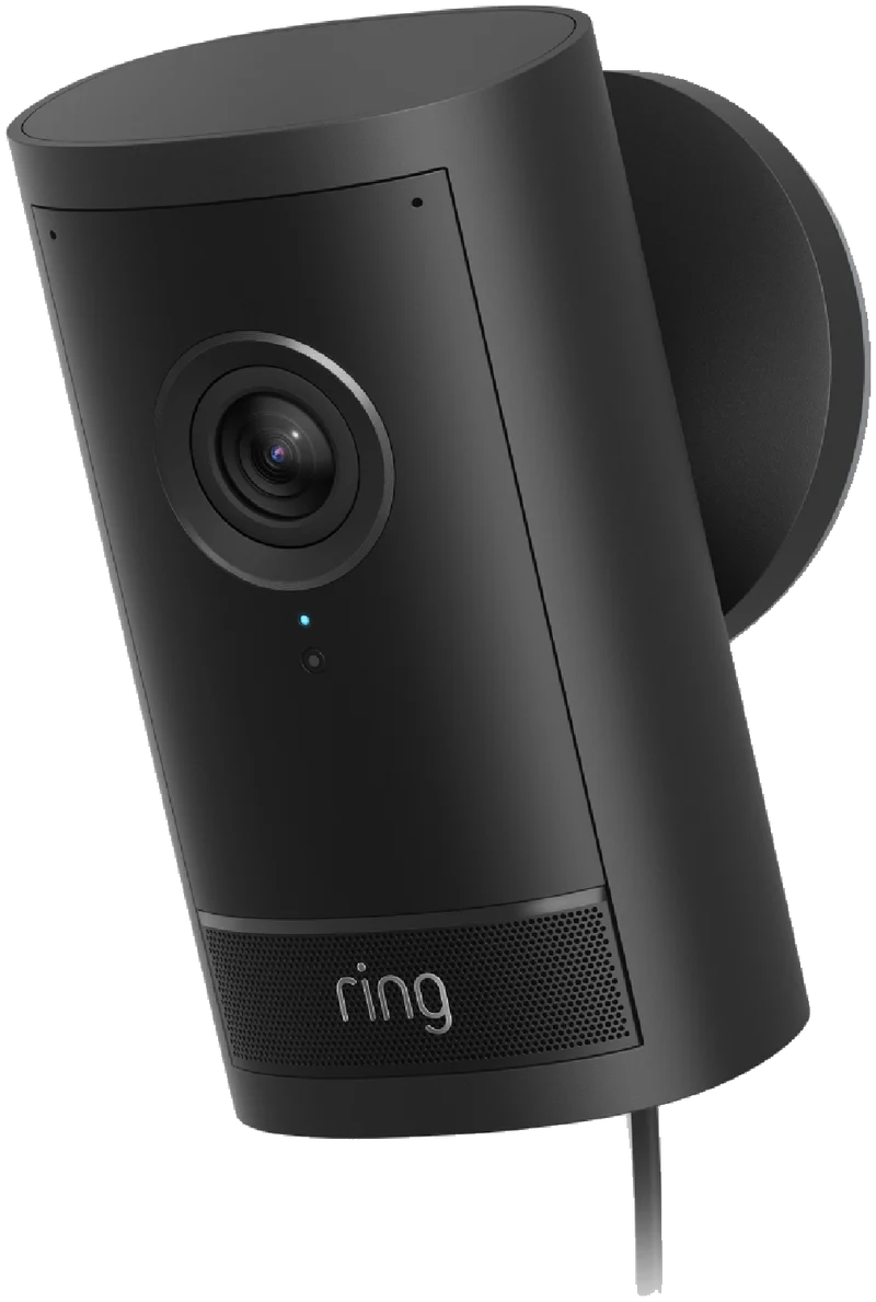 Ring Outdoor Camera 4K Pro - Plug-In Security Camera - Black