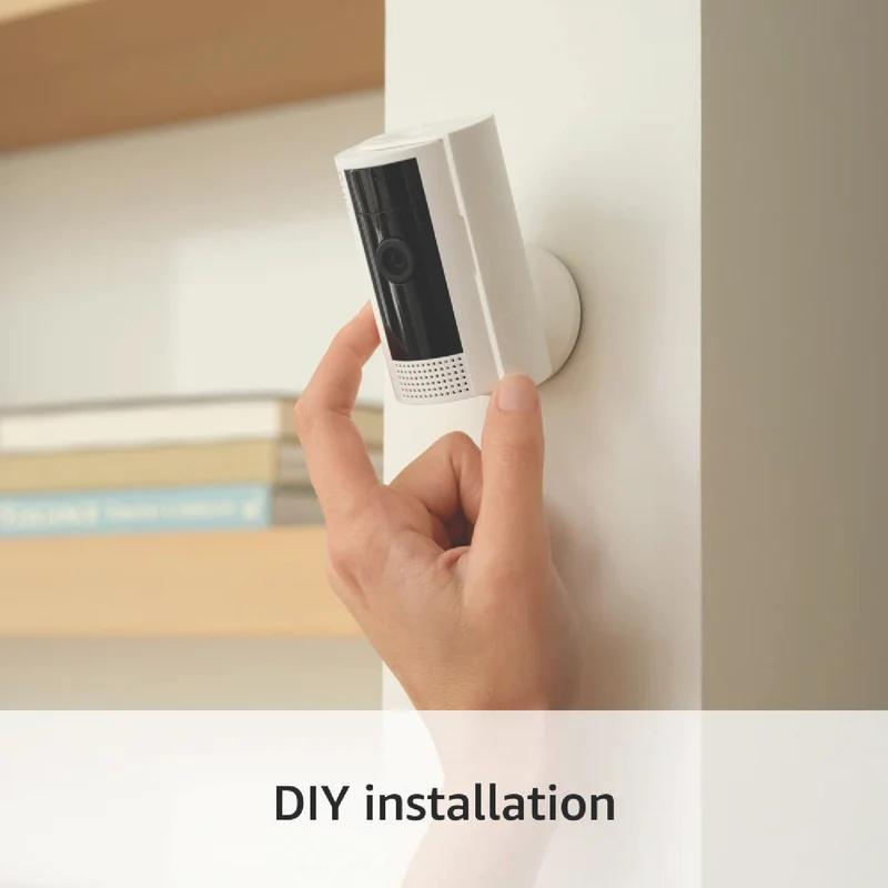 Ring Indoor Camera - Plug-In Security Camera - White