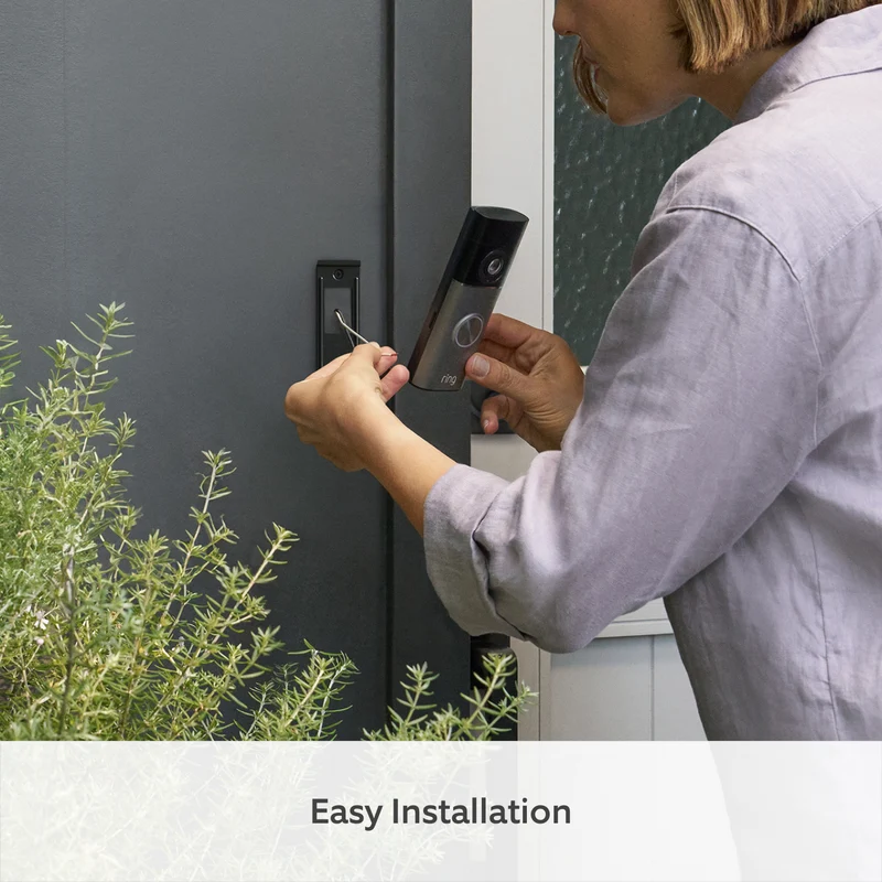 Ring Wired Video Doorbell 4K Pro - Plug-In