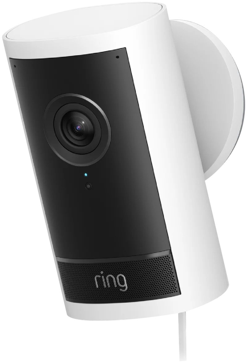 Ring Outdoor Camera 4K Pro - Plug-In Security Camera - White