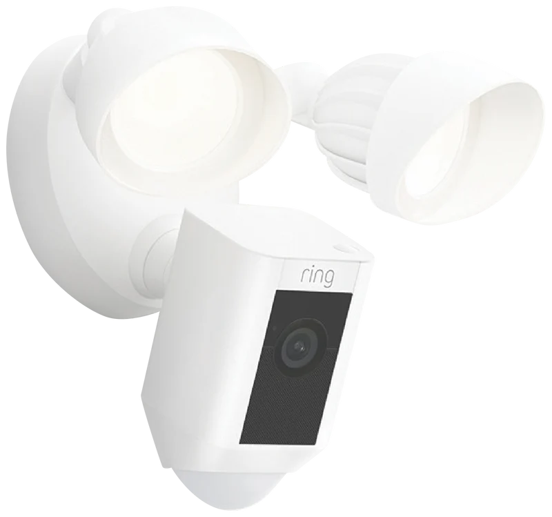 Ring Floodlight Cam Wired Plus (White)