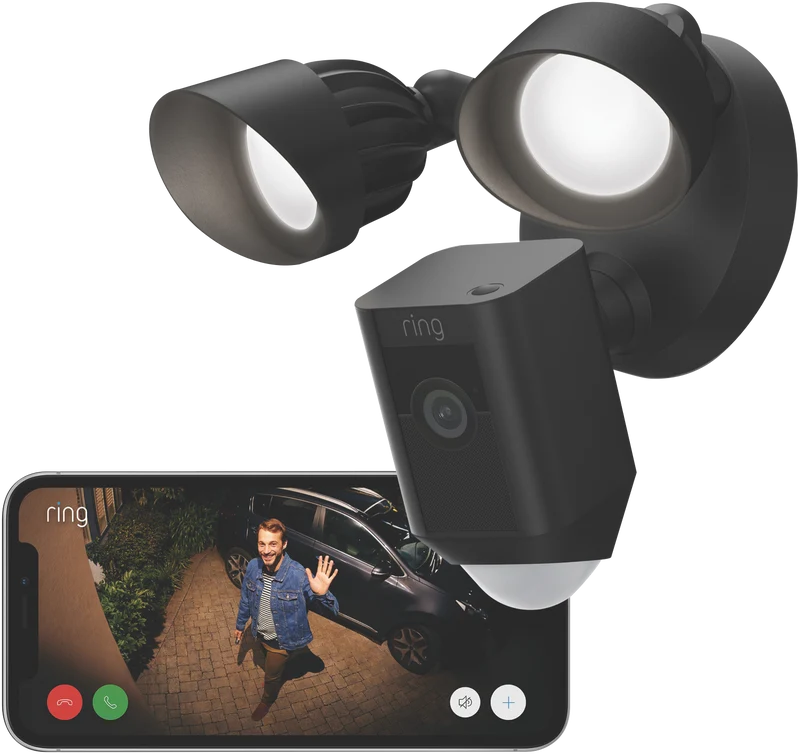 Ring Floodlight Cam Wired Plus (Black)