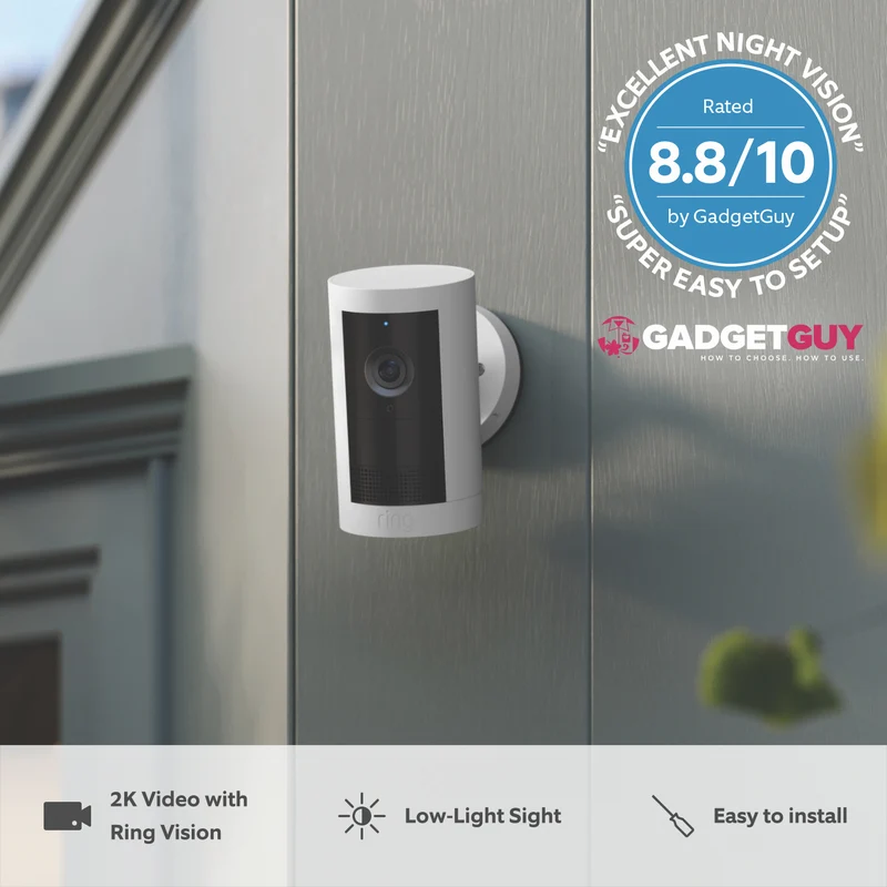 Ring Outdoor Camera Plus Battery (4 Pack)