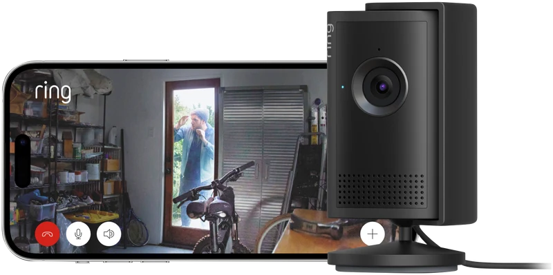 Ring Indoor Cam Plus Plug-In (Black)