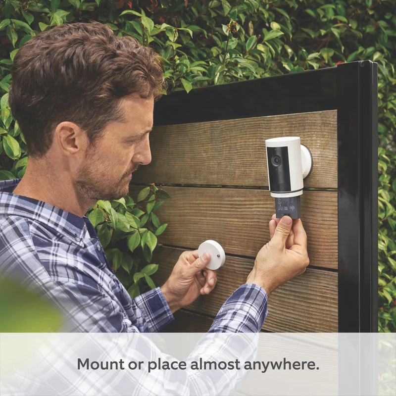 Ring 2K Outdoor Camera Plus Battery (Black)
