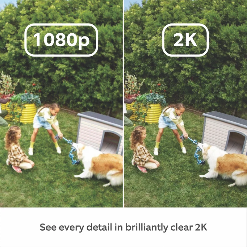 Ring 2K Outdoor Camera Plus Battery (Black)