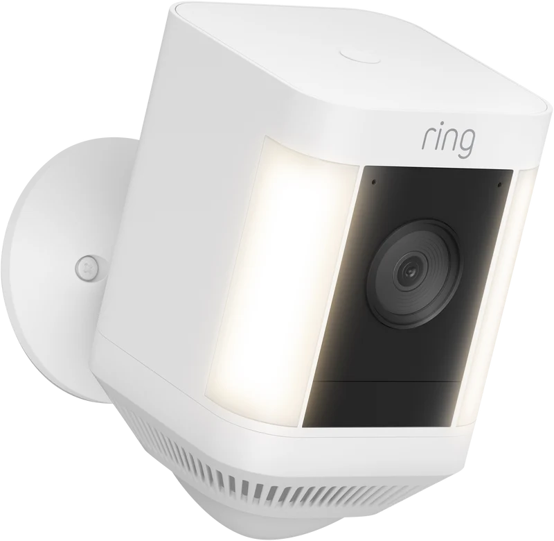 Ring Spotlight Camera Plus Battery (White)
