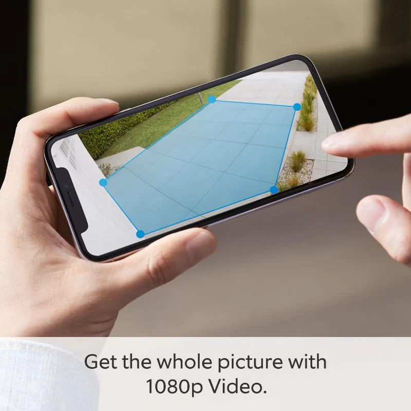 Ring Spotlight Camera Plus Battery (White)