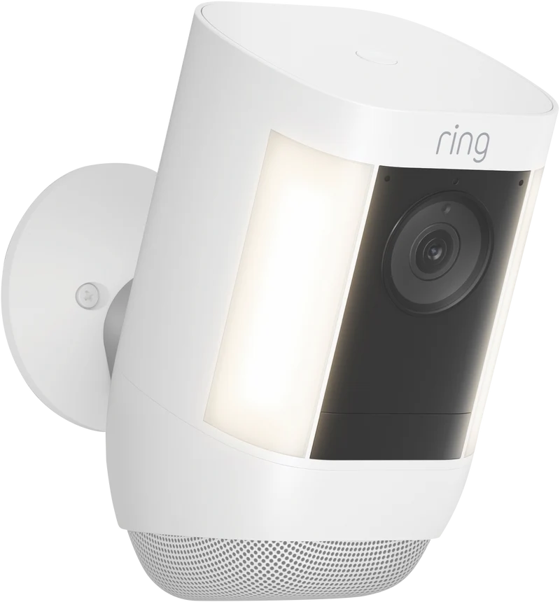 Ring Spotlight Cam Pro 2K Battery (White)