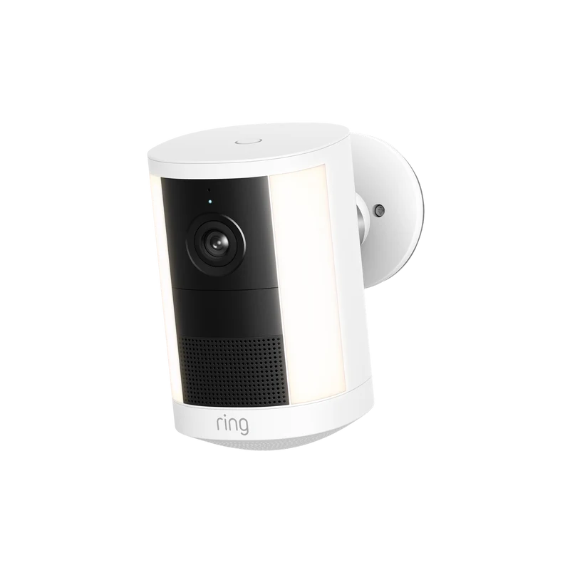 Ring Spotlight Camera 2K - Battery Security Camera - White - 2 Pack