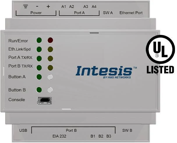 B-Ware Intesis INMBSMEB0100000 M-BUS Gateway Automatisierung Fernwartung Schnittstellen
